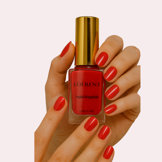 Halal Nagellak op Waterbasis - Peel-Off -15ML - Lofrent Cosmetics