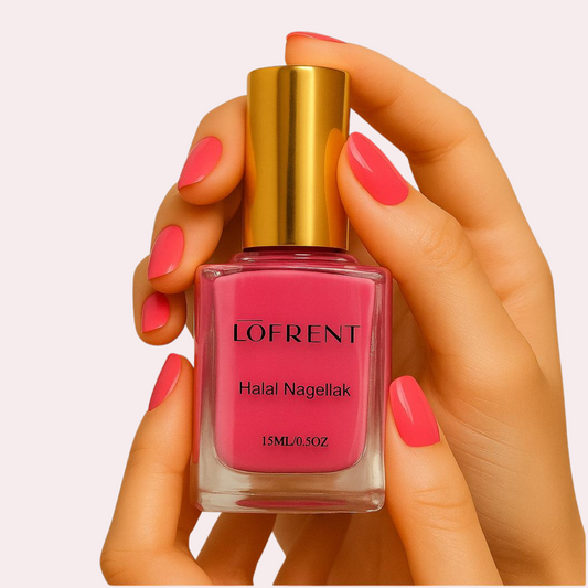 Halal Nagellak op Waterbasis - Peel- Off - 15ML-Rosavelle - Lofrent Cosmetics