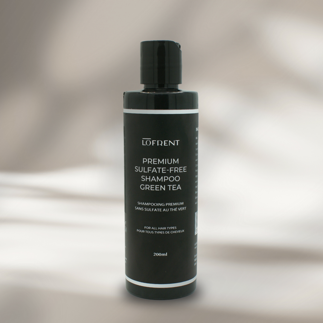 Sulfaatvrije Shampoo Groene Thee - Lofrent Cosmetics