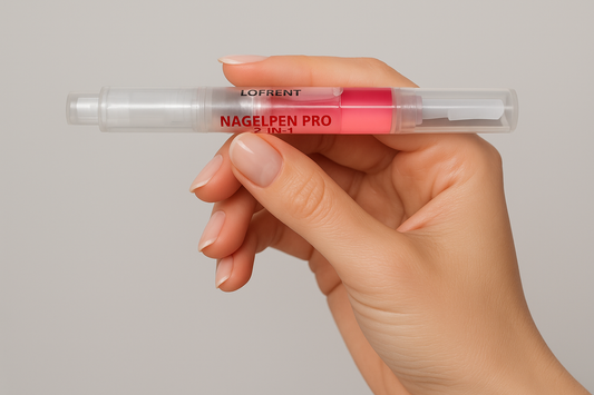 LOFRENT Nagelpen Pro 2-in-1 – Gel Remover voor Plaknagels & Nagellak (5 ml) - Lofrent Cosmetics