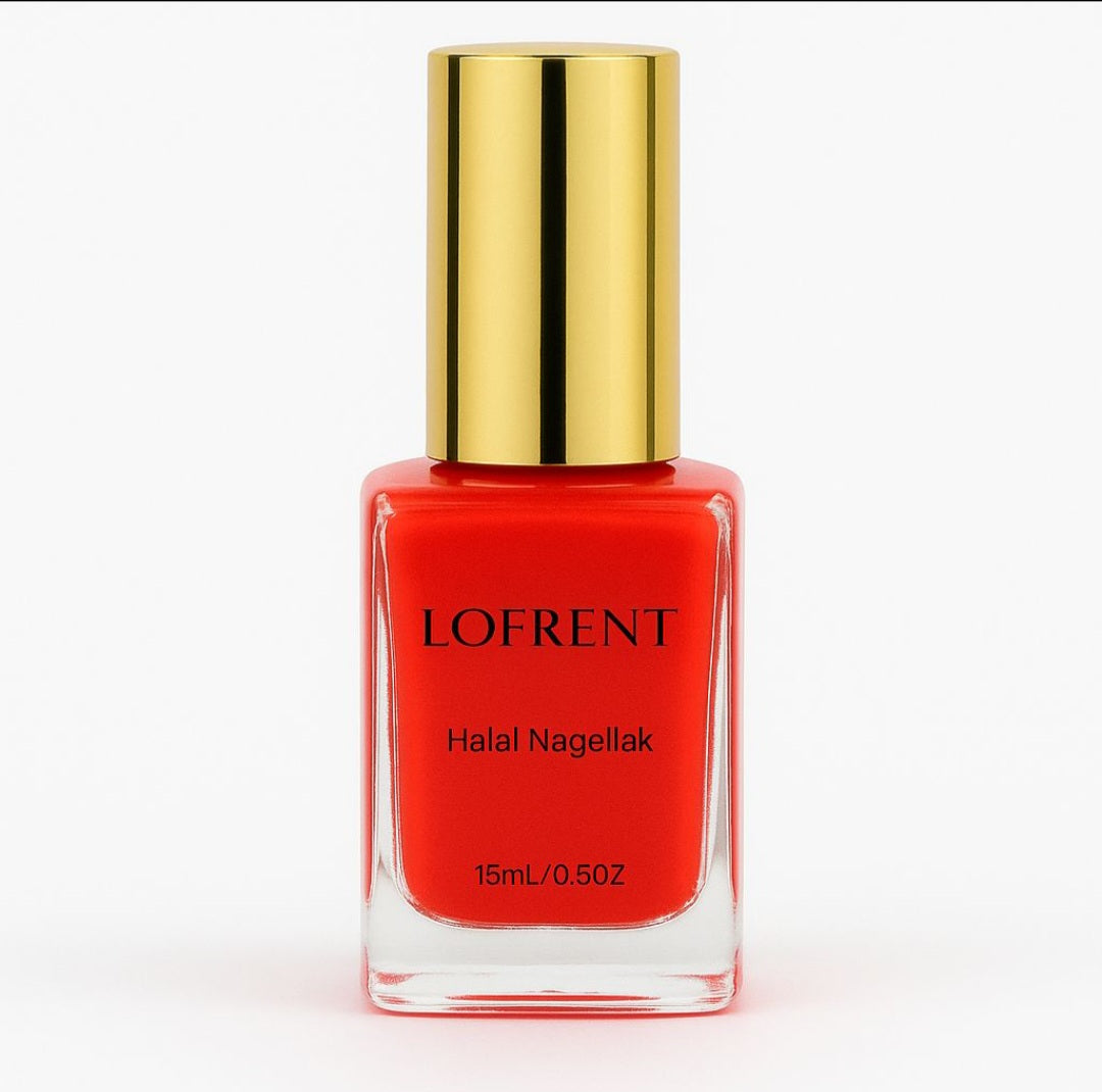 Halal Nagellak op Waterbasis - Peel - Off - 15Ml-Zacht rood