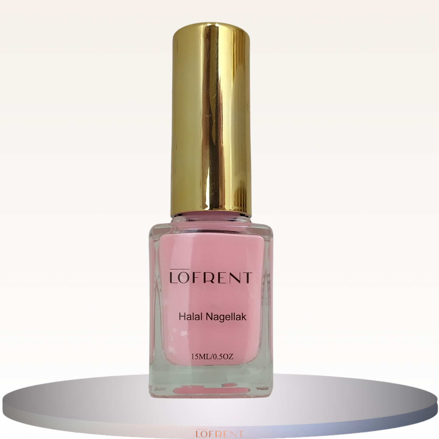 Halal Nagellak op Waterbasis - Peel-Off- 15ML- Aura Pink