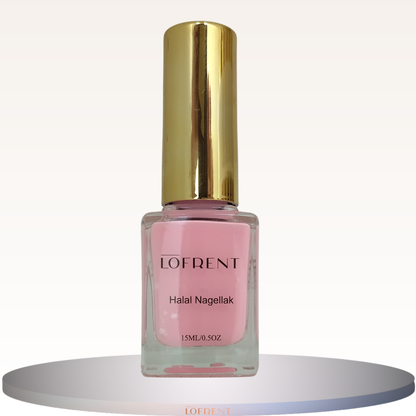 Halal Nagellak op Waterbasis - Peel-Off- 15ML- Aura Pink